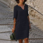 Women'S V-Neck Dress