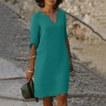 Women'S V-Neck Dress