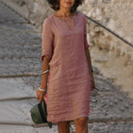 Women'S V-Neck Dress