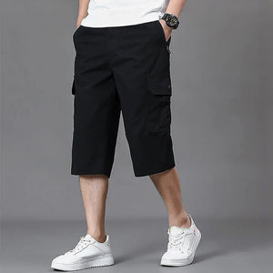 Multi-Pocket Cargo Shorts