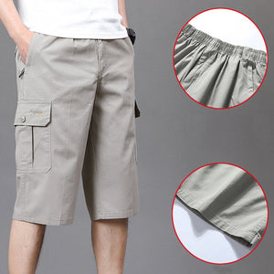 Multi-Pocket Cargo Shorts