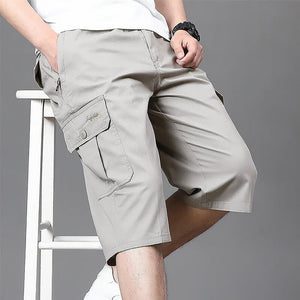 Multi-Pocket Cargo Shorts