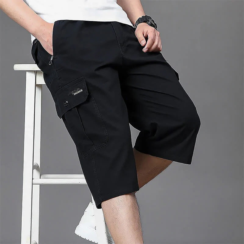 Multi-Pocket Cargo Shorts