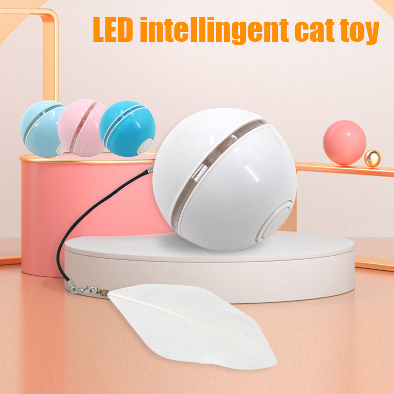 Automatic LED Intelligent Cat Ball