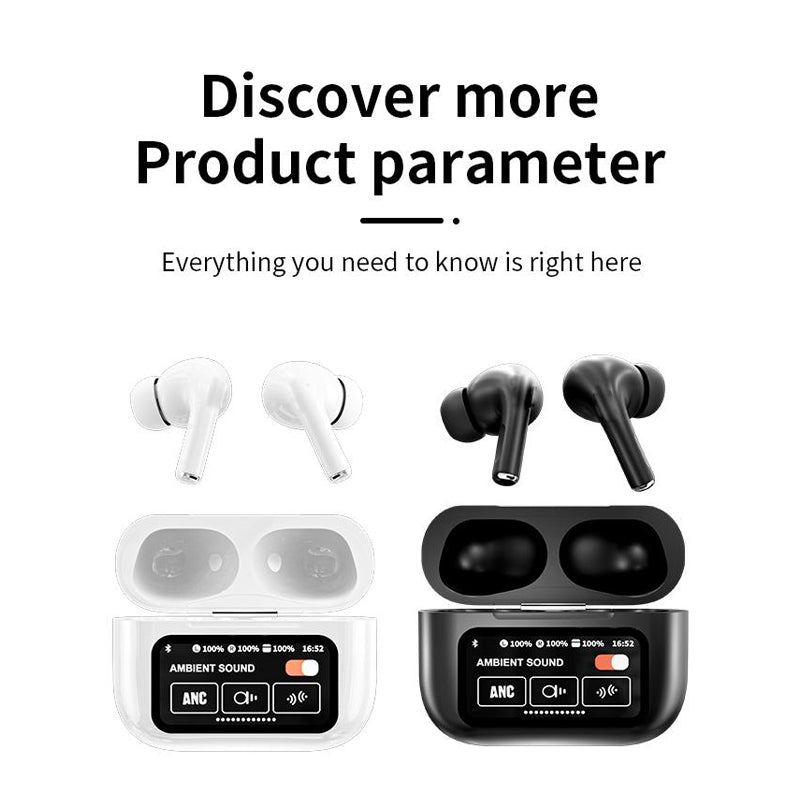 【Compatible with IOS】Noise Cancelling Bluetooth Earbuds