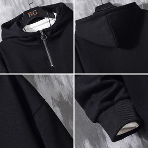 Half-Zip Fleece Sweatshirt