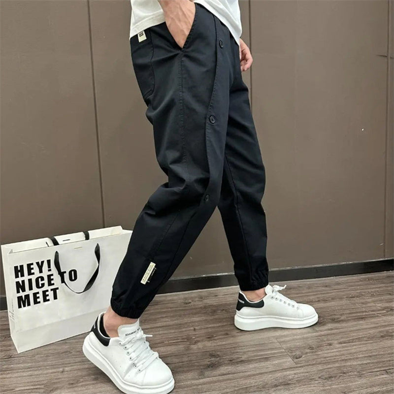 Men's Casual Button Pants