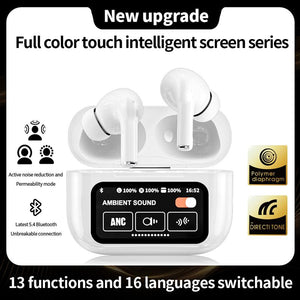 【Compatible with IOS】Noise Cancelling Bluetooth Earbuds