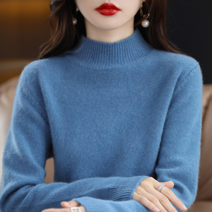 Women High Neck Sweater