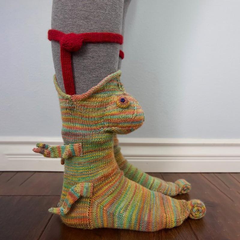 🎁🎁Halloween Gift! - Animal Knitted Socks Unisex Novelty Winter Warm