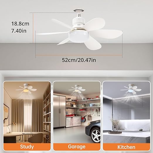 New Ceiling Fan with LED Light