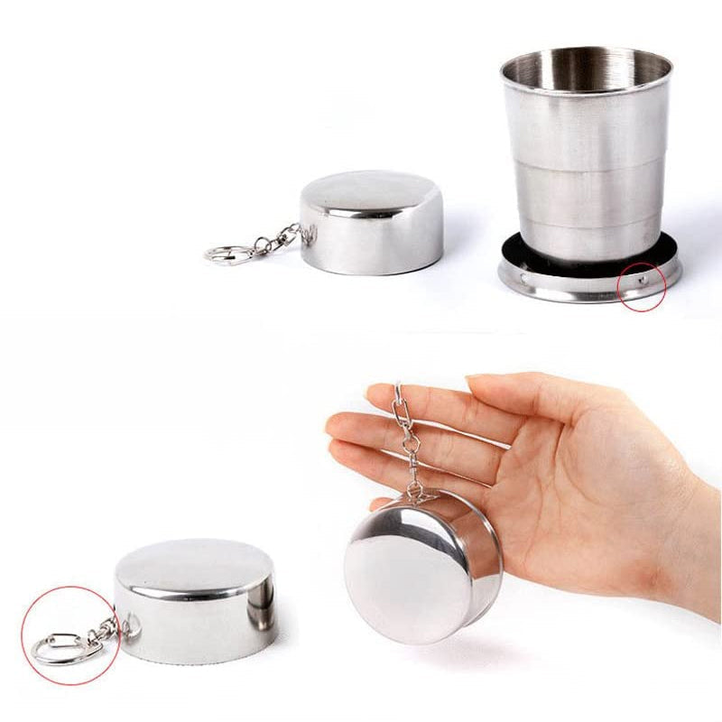 TELESCOPIC FOLDING CUP