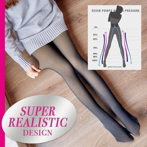 Flawless Warm Fleece Pantyhose