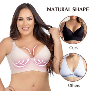 Deep Cup Bra With Shapewear