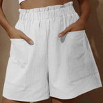 Cotton Bud High Waist Shorts