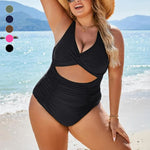 One Piece Push Up Tummy Control Swimsuit