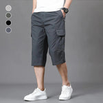 Multi-Pocket Cargo Shorts