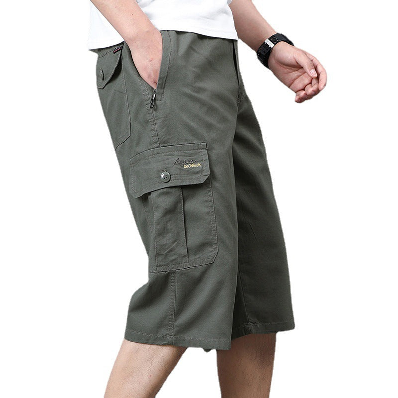 Multi-Pocket Cargo Shorts