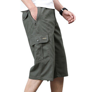 Multi-Pocket Cargo Shorts