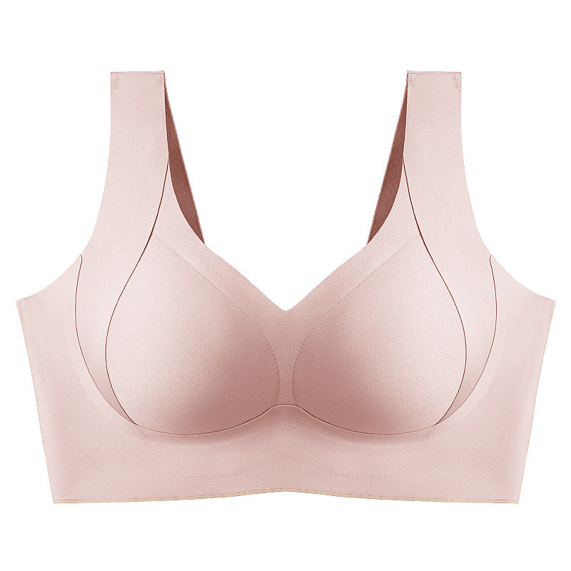 Side Coverage and Anti-Sagging Wire-Free Bra