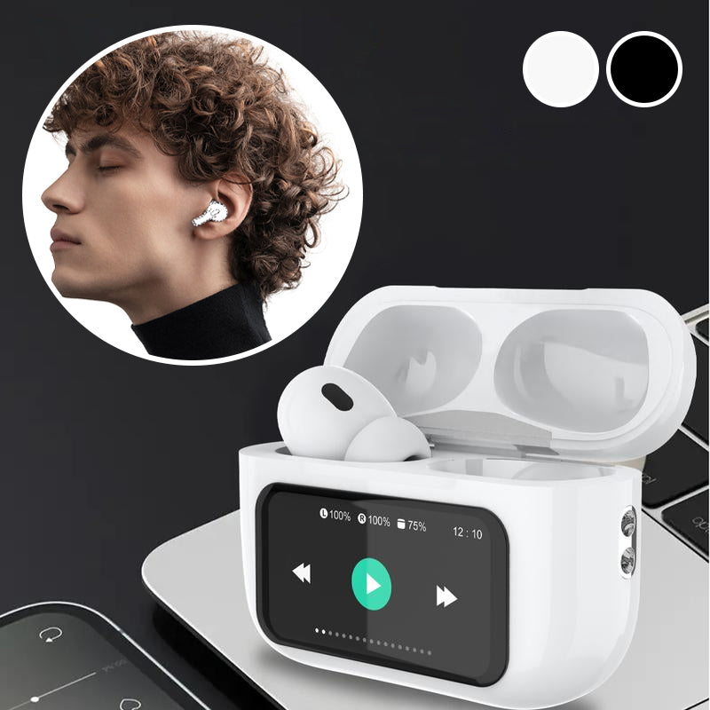 【Compatible with IOS】Noise Cancelling Bluetooth Earbuds