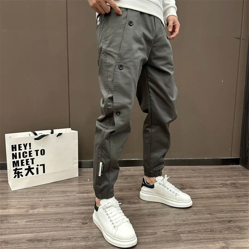 Men's Casual Button Pants