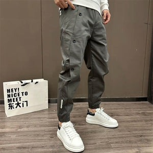 Men's Casual Button Pants