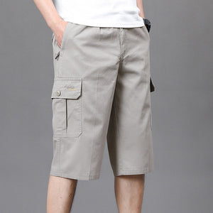 Multi-Pocket Cargo Shorts