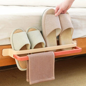 Hole Free Wall Mounted Shoe Rack