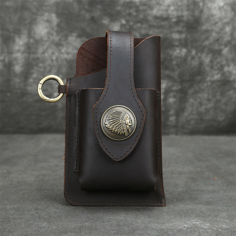 Multifunctional Leather Mobile Phone Bag