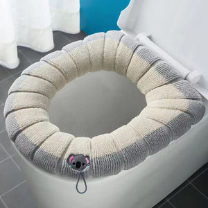 Two-Tone Soft Toilet Seat Cover