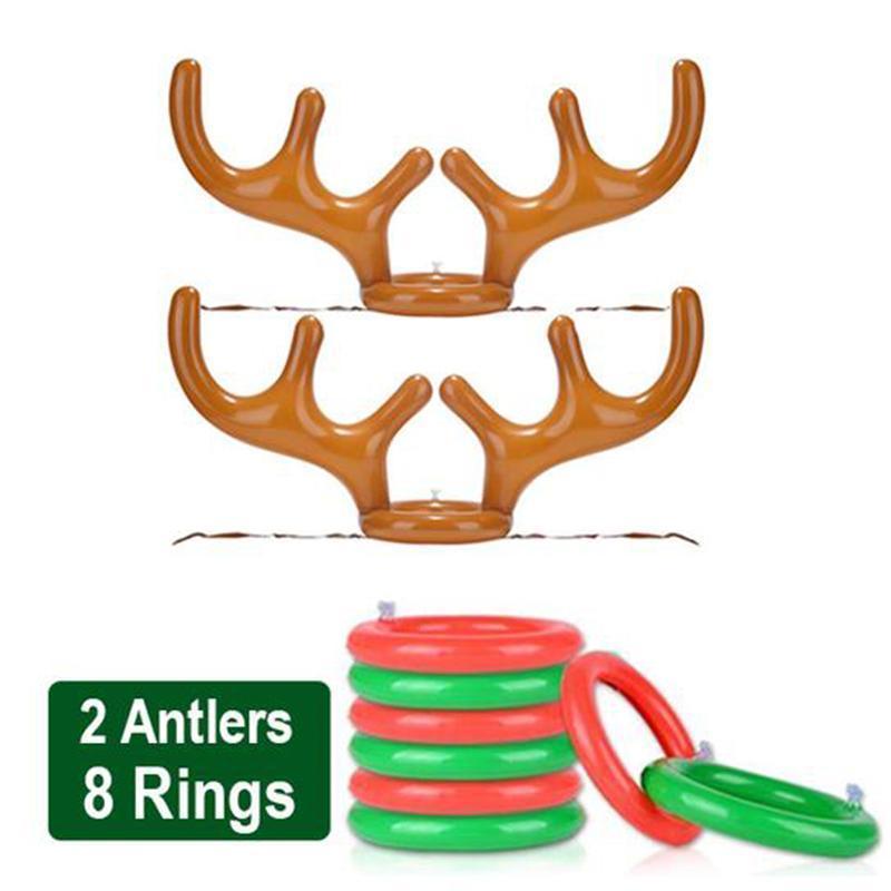 Christmas Reindeer Antler Ring Toss Game