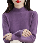 Women High Neck Sweater