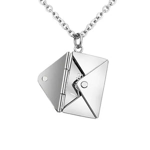 Mother's Day Gift-Custom Love Letter Envelope Necklace