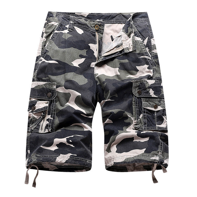 Men’s Loose Cargo Shorts with Big Pocket