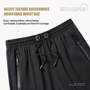 Men's Ice Silk Stretch Shorts