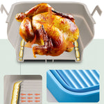 Foldable Air Fryer Silicone Baking Tray