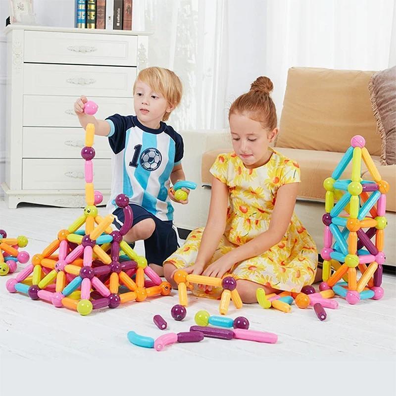 Magnetic Building Blocks Set