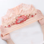 High Waist Lace Embroidered Panties