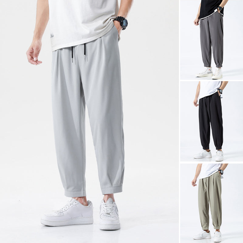 Ultra-Thin Elastic Quick-Drying Wide-Leg Pants