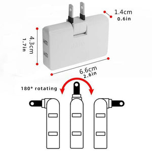 Rotatable Socket Converter