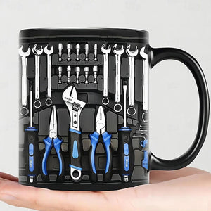 3D Mechanic Toolbox Set Mug