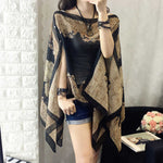 Versatile Sun Protection Chiffon Shawl