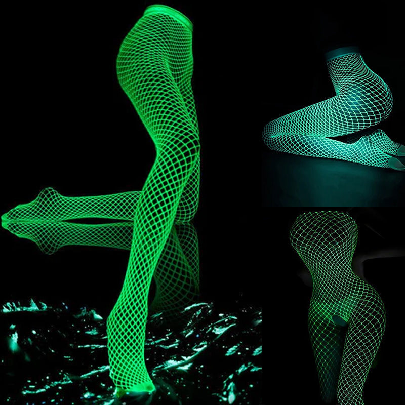 Luminous Fishnet Stockings