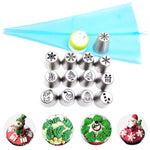 Christmas Baking Nozzles Kit