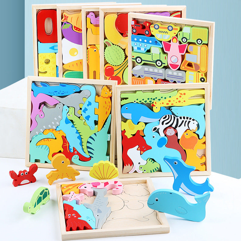 Wooden Toddler Jigsaw Puzzles