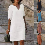 Women'S V-Neck Dress