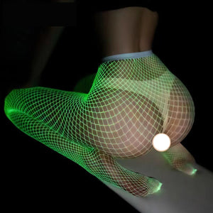 Luminous Fishnet Stockings