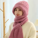 Integrated Ear Protection Windproof Cap Scarf