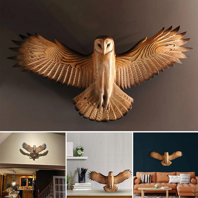 Barn Owl Sculpture Wall Art  - 🔥🔥Pre-sale For A Limited Time With The Lowest Discount